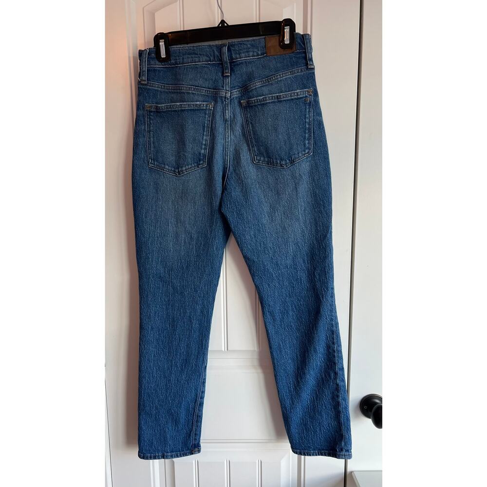 Madewell Jeans - The Highrise Slim Boyjean - Women's Size 27P - Picture 2 of 6